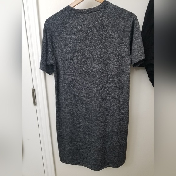 Heather gray T-shirt dress/tunic - Picture 2 of 7
